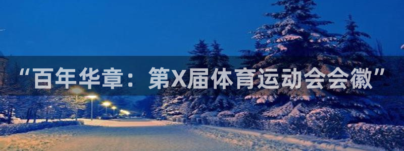 风速体育：“百年华章：第X届体育运动会会徽”